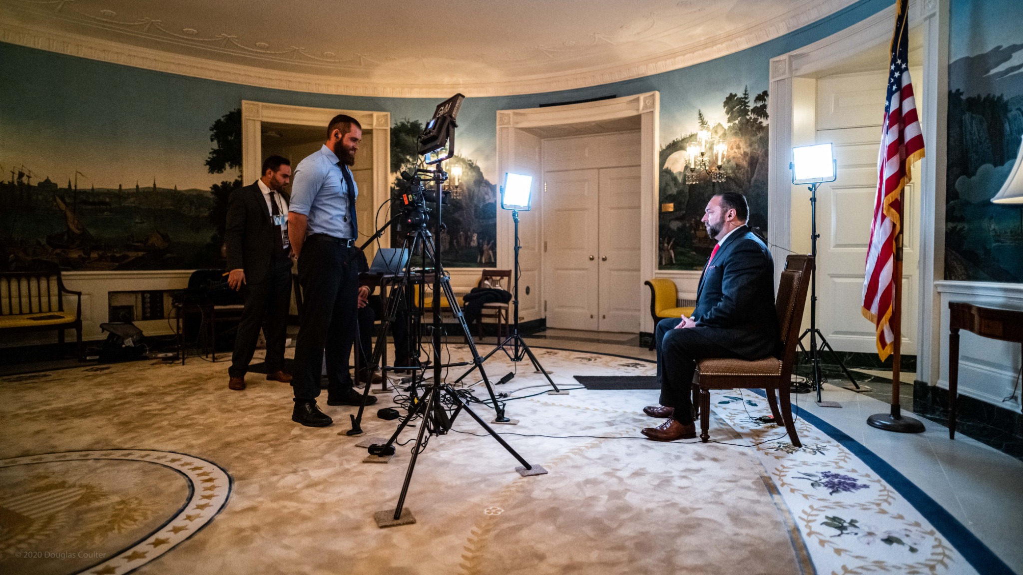 Executive interview setup