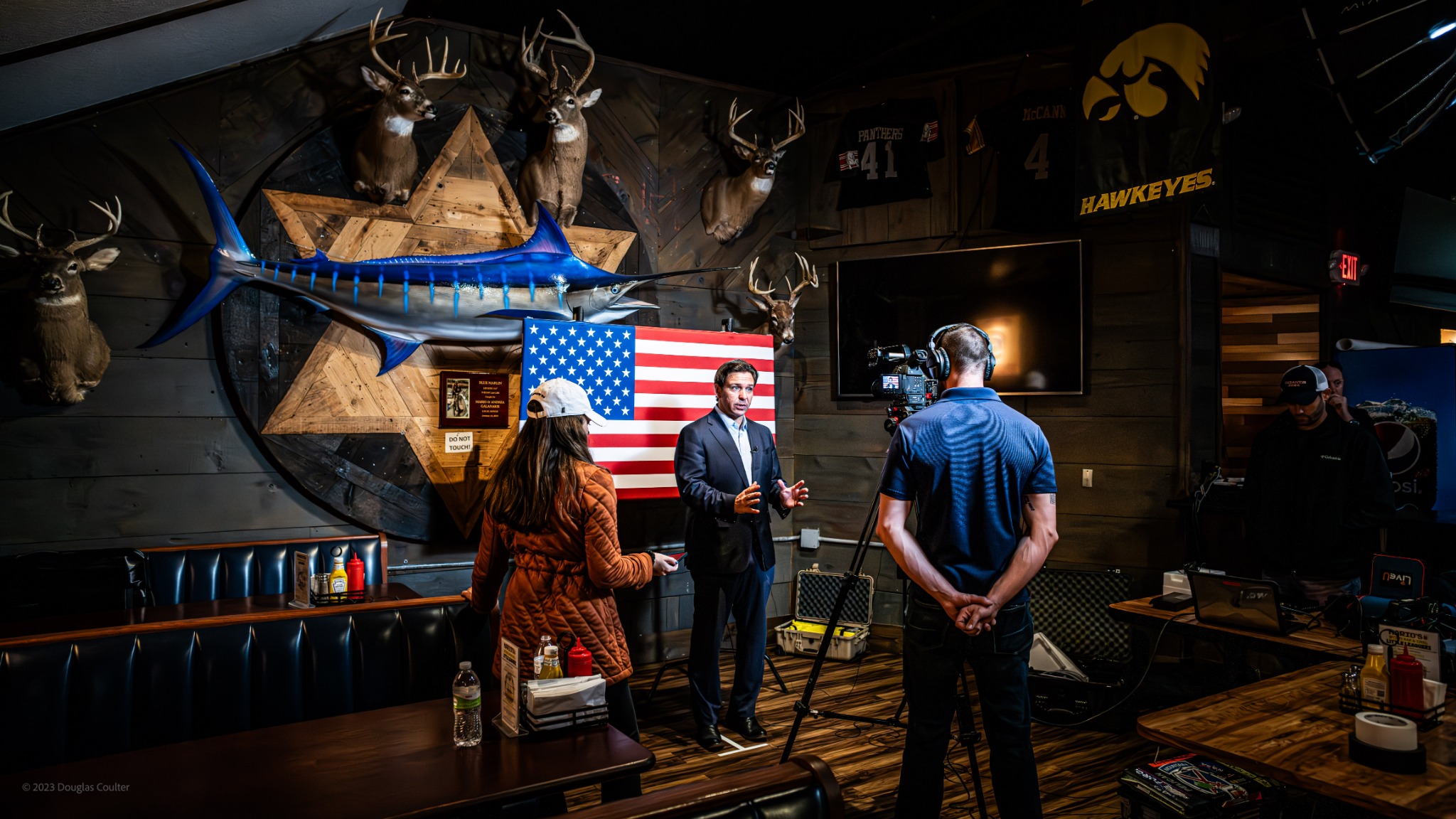 On-location interview production